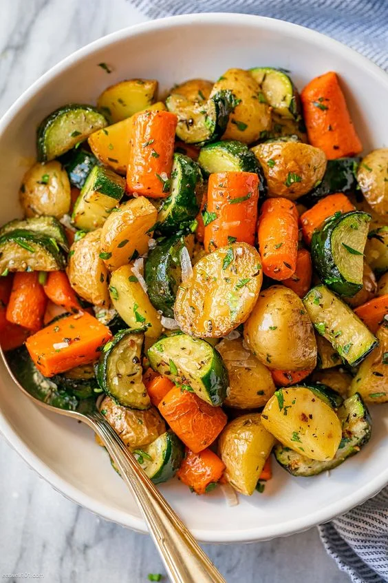 Garlic Herb Roasted Potatoes