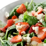 Strawberry Spinach Salad