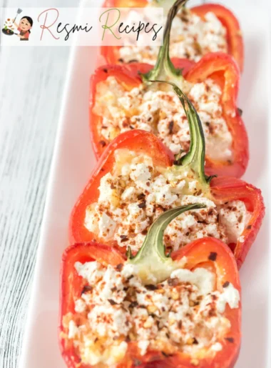 stuffed bell peppers with feta cheese