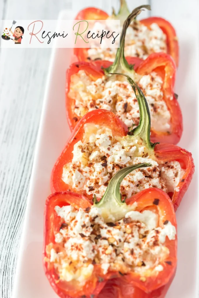 stuffed bell peppers with feta cheese