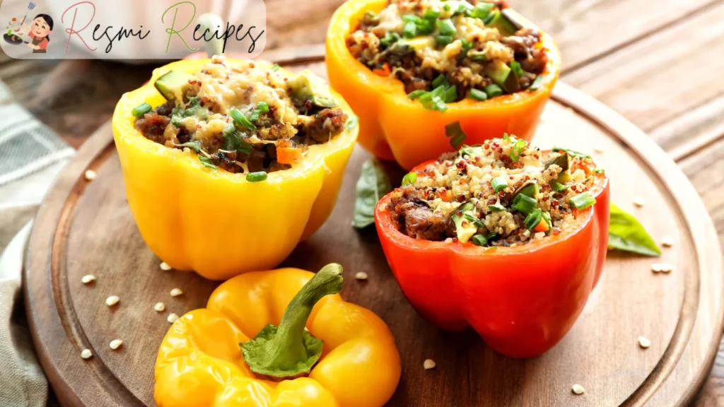 stuffed bell peppers with feta cheese-4