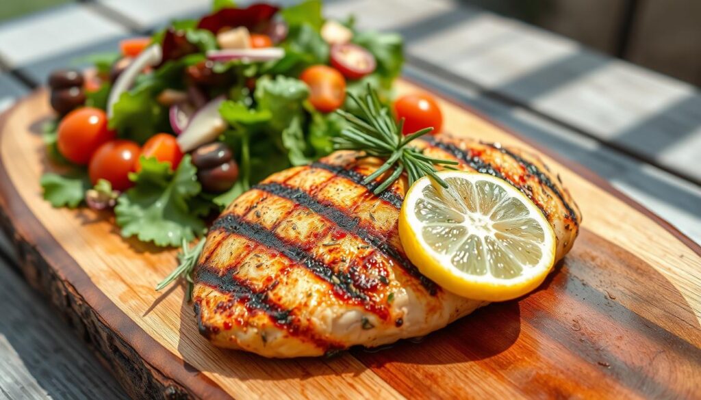 Grilled lemon herb chicken-2