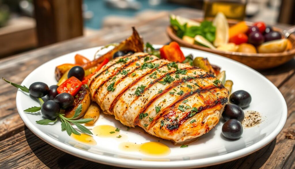 Grilled lemon herb chicken-4